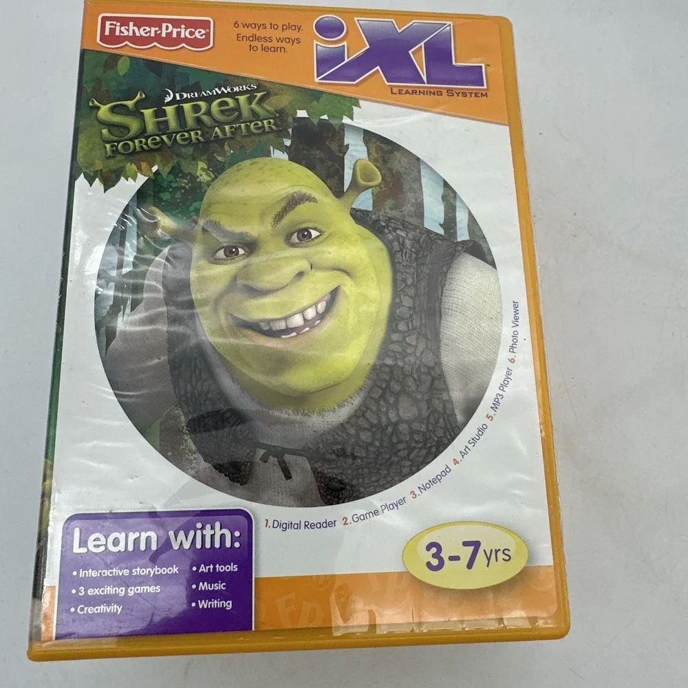 Fisher Price iXL Learning System Lot Of 8 Games Scooby Doo Batman Toy Story